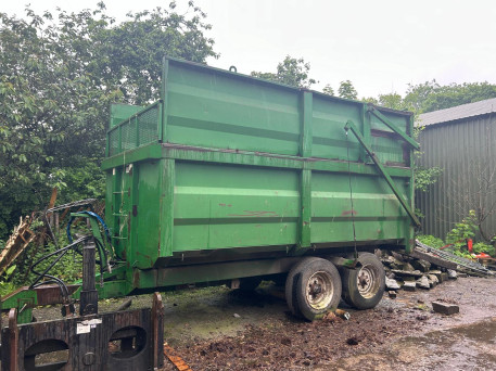 1992 Richard Western Silage Trailer